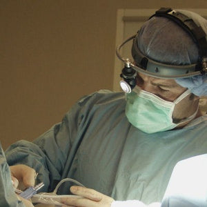 surgeon operating