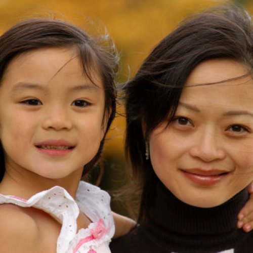woman and girl