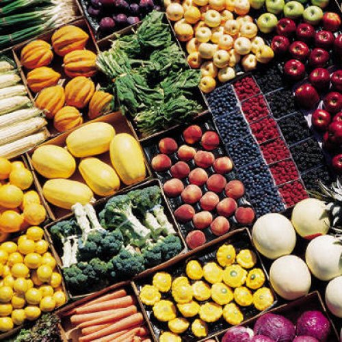 vegetables and fruit